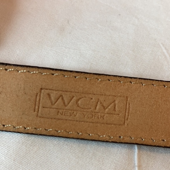 WCM NEW YORK ITALIAN CALFSKIN BELT for women’s. - Picture 7 of 10